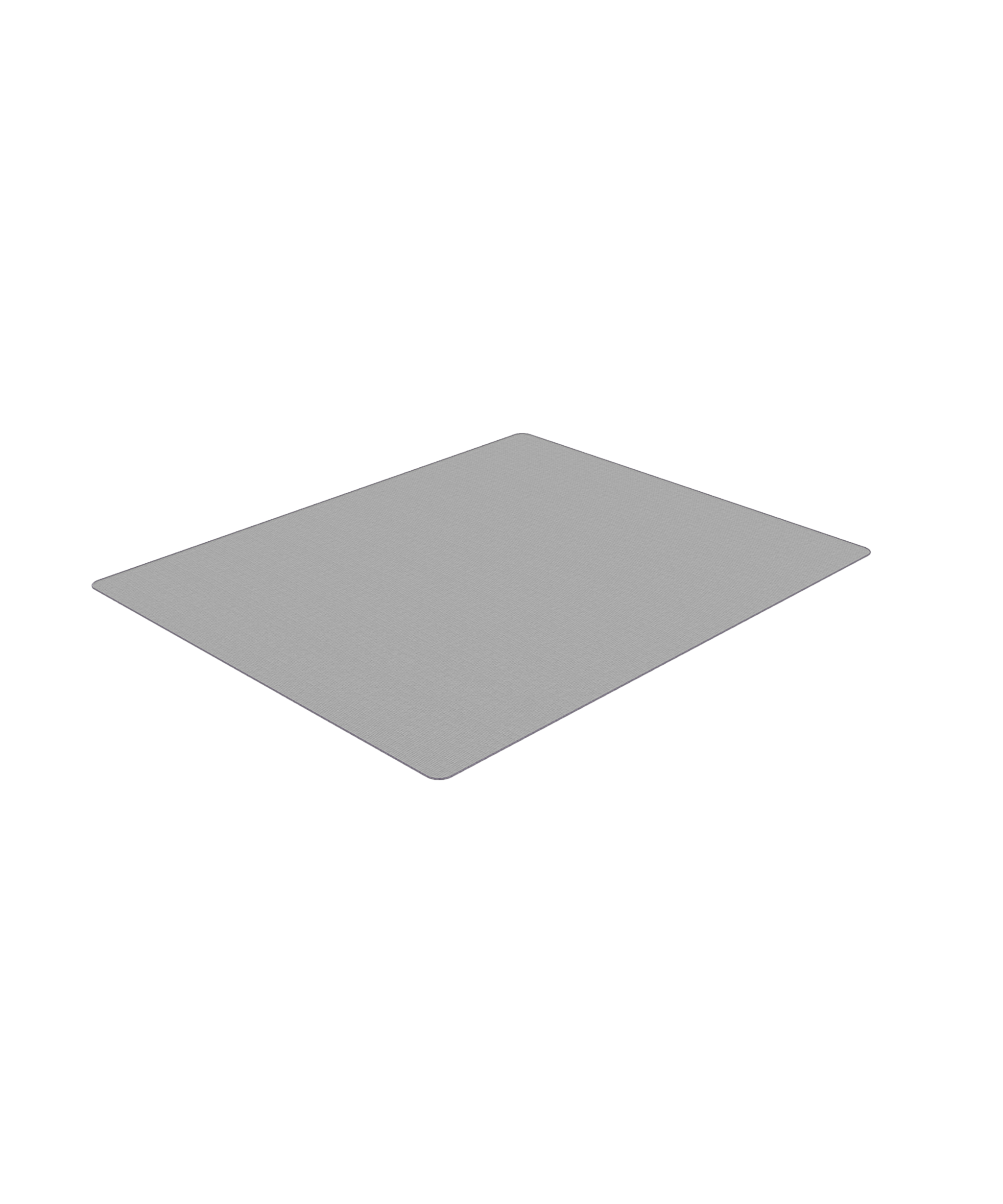 Auflageteppich niedrigflorig