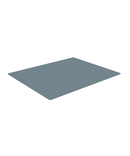 Auflageteppich niedrigflorig