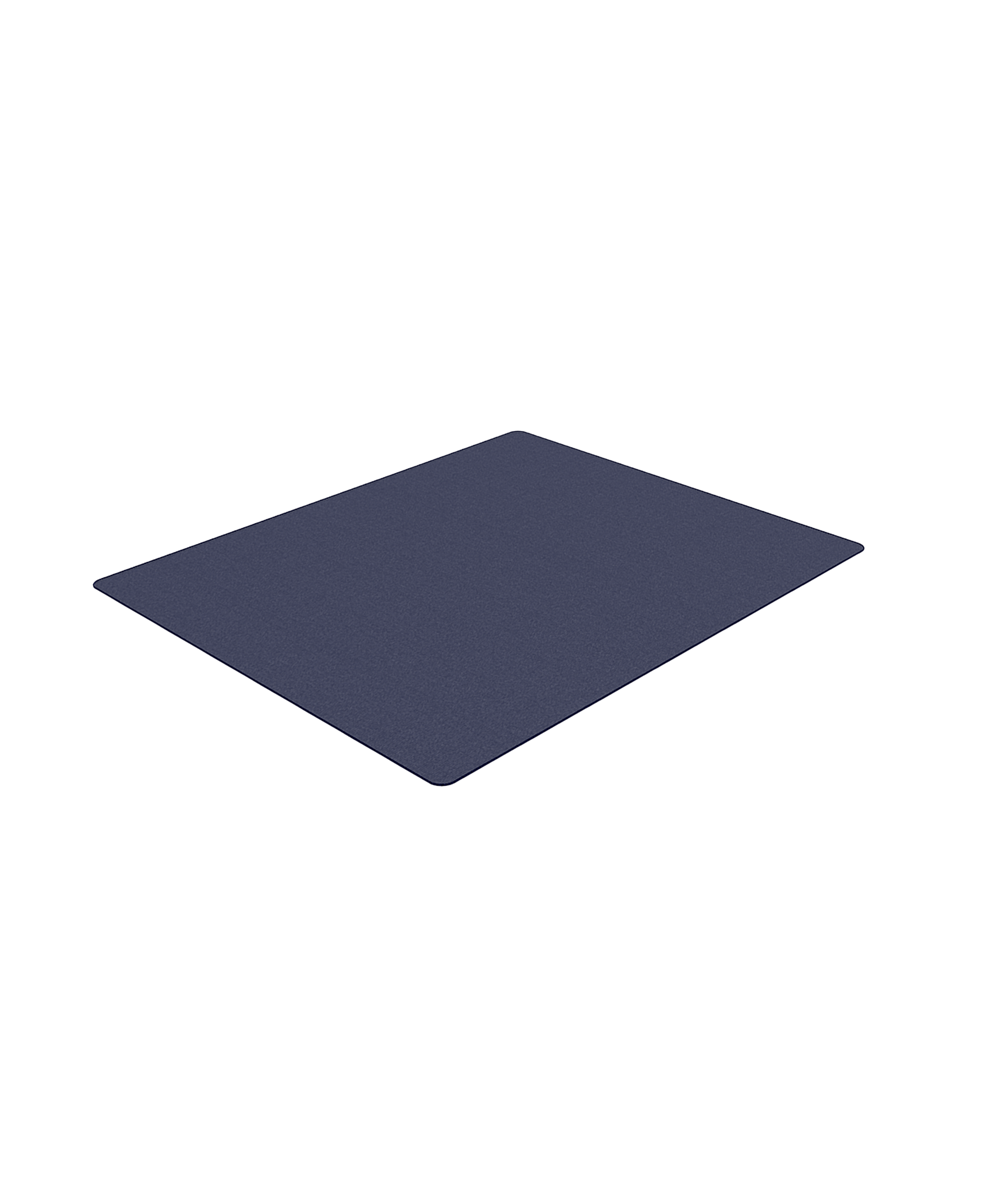 Auflageteppich niedrigflorig